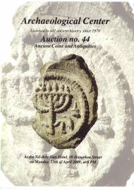 Cover image of Archaeological Center, Auction #44