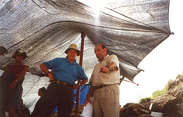 The visit of Lady and Lord Allenby of Megiddo at Megiddo (photo #p29)
